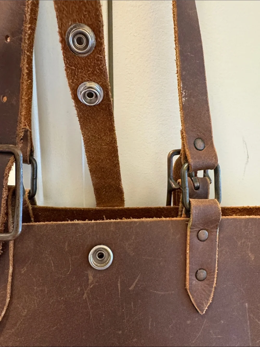 Vintage Distressed Leather bag